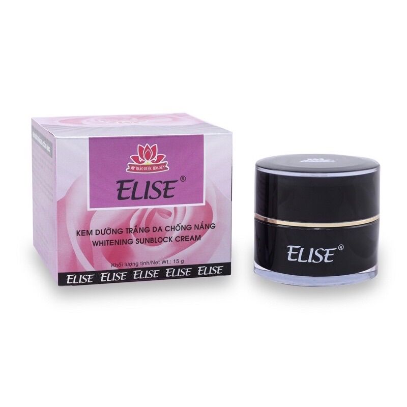 Kem elise dưỡng trắng chống nắng 15g