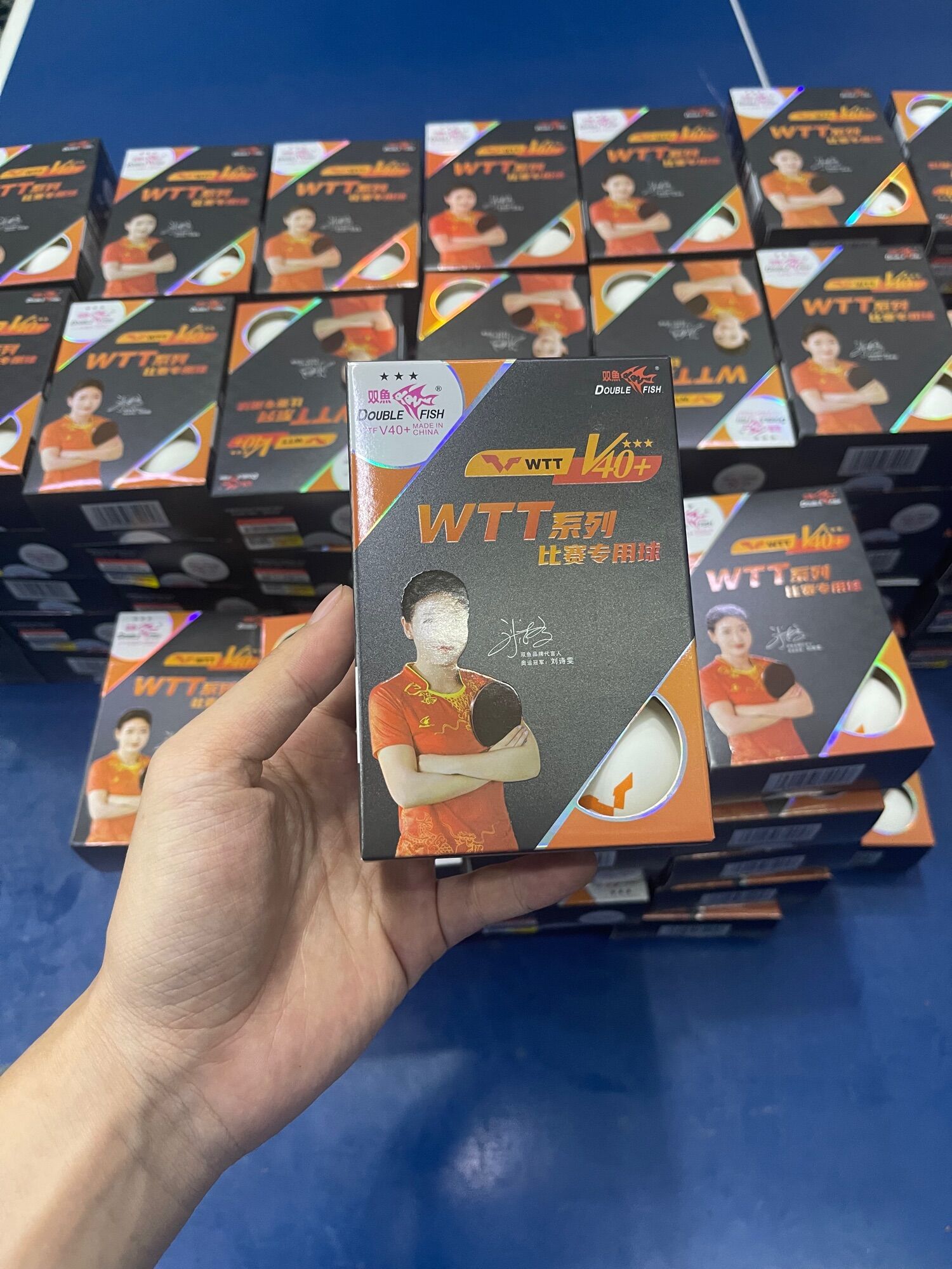 Quả Bóng Bàn Double Fish WTT