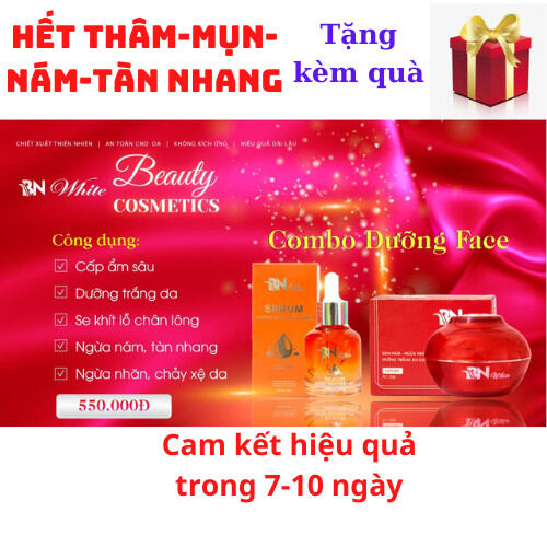 [HCM]DƯỠNG DA TRẮNG SÁNG - MỜ NÁM BN WHITE