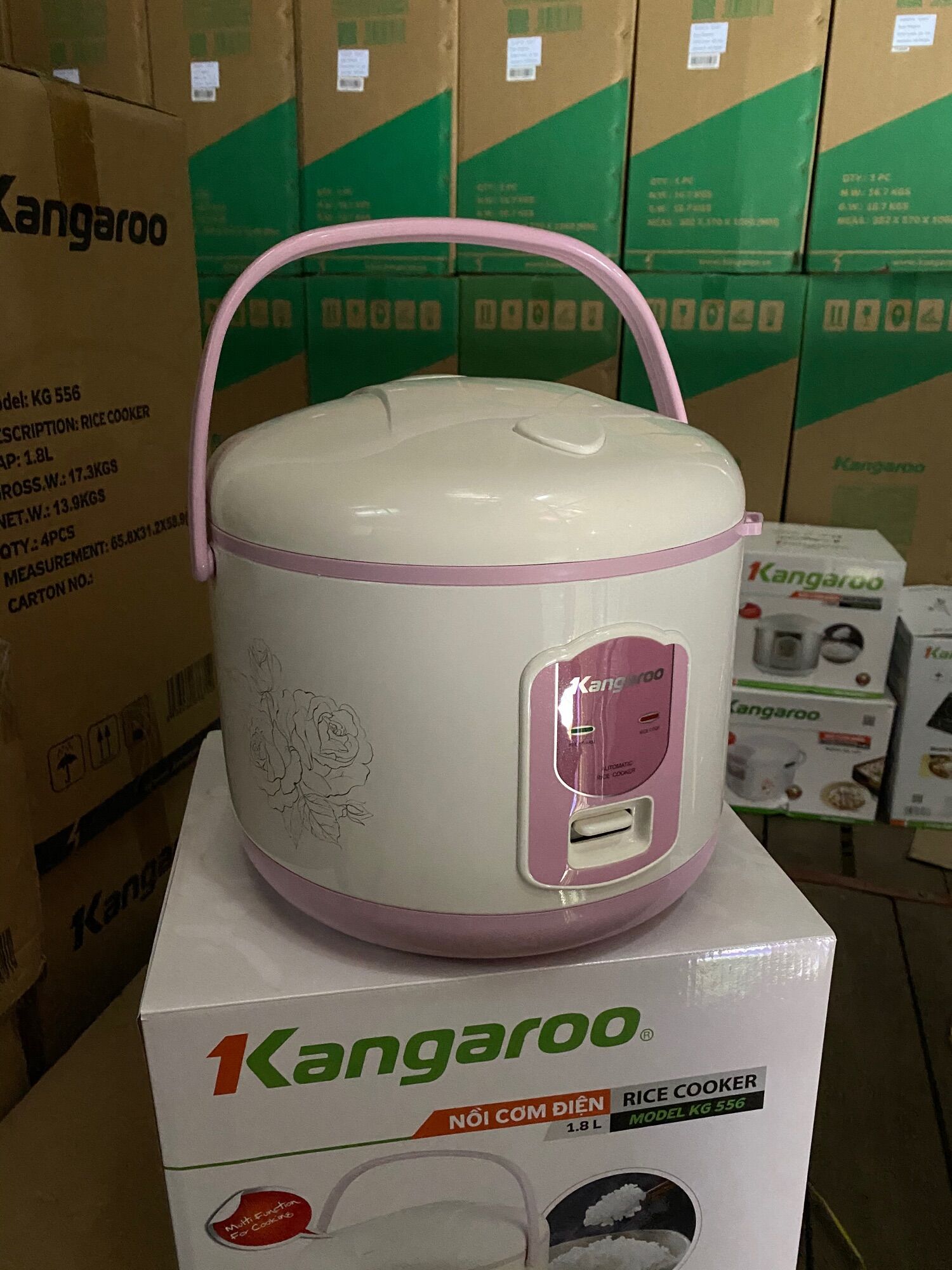 Nồi cơm điện cơ Kangaroo KG555 kg556 1.8l