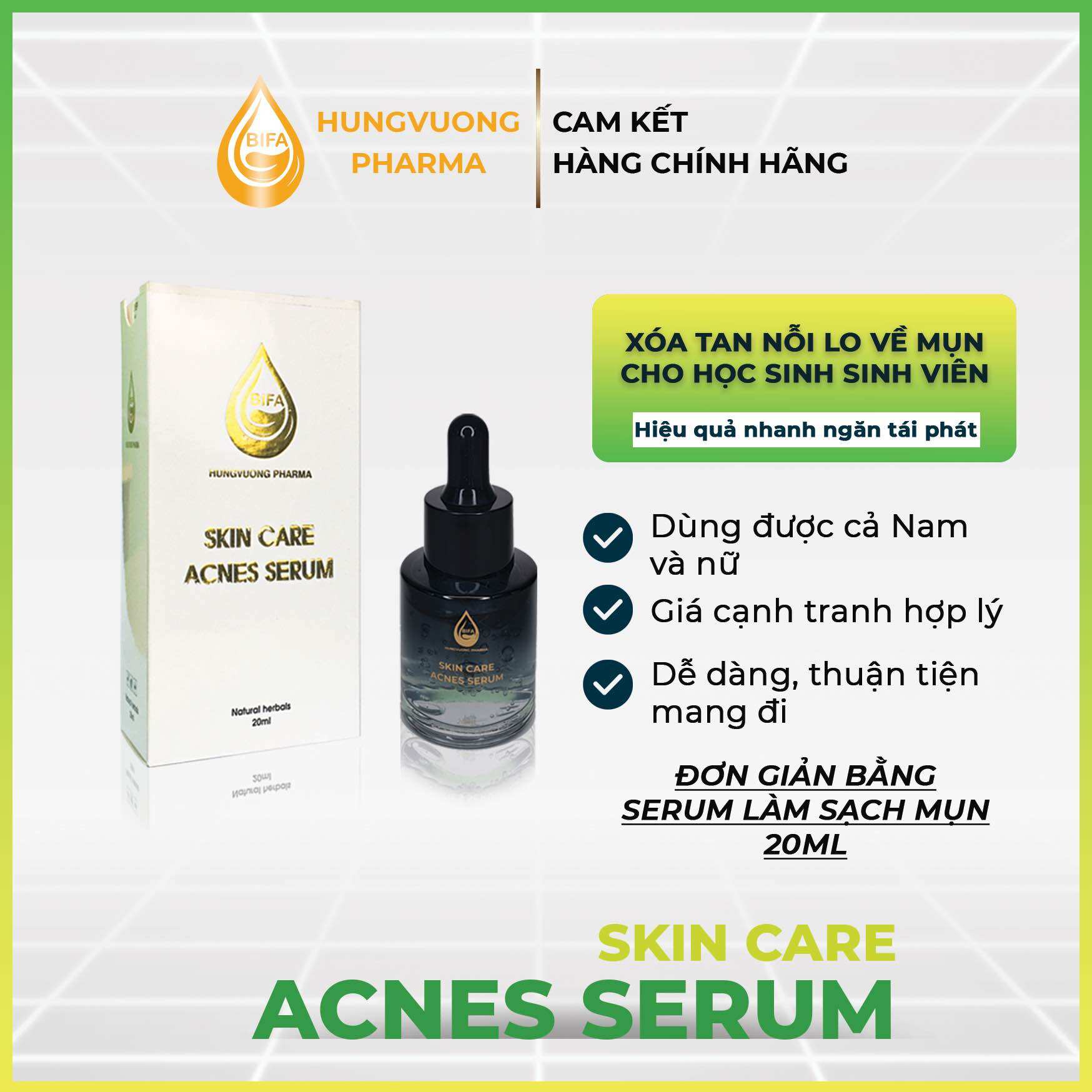ACNES SERUM BIFA ( SERUM MỤN BIFA )