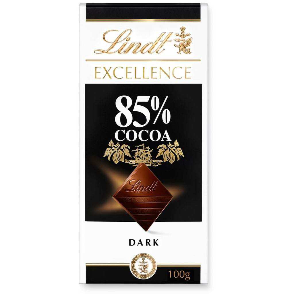 Socola thanh Lindt Excellence Chocolate 85% của Đức thanh 100gr