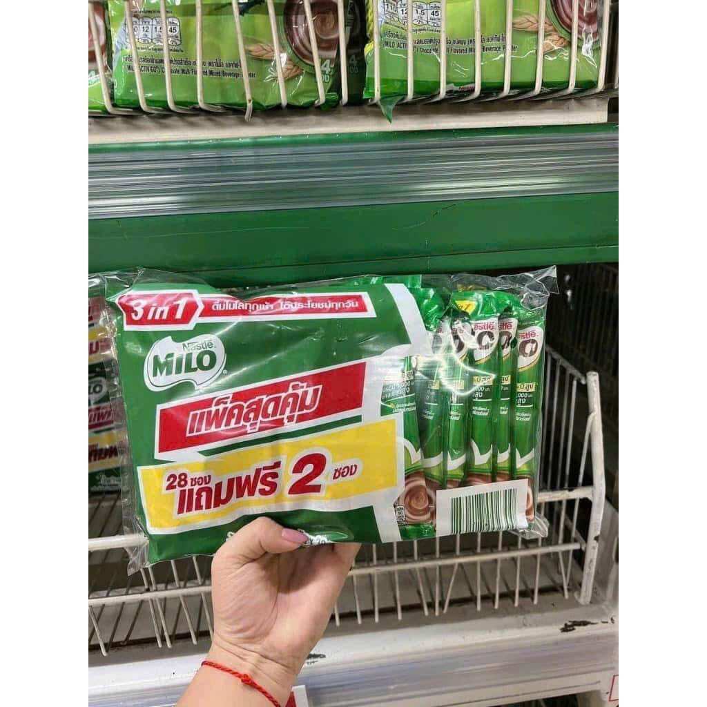 Bịch 30 gói milo nội địa thái lan thái lan