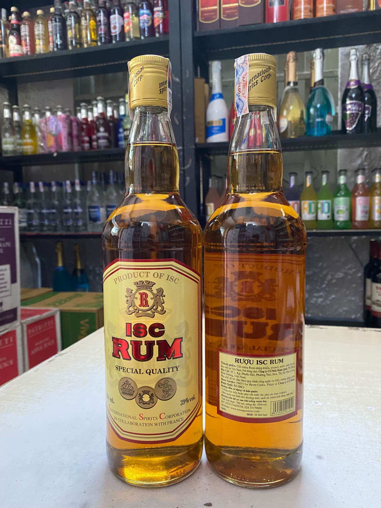 Rhum ISC Việt Nam 39 700ml