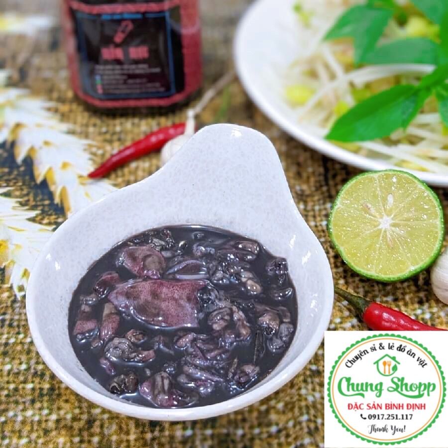 Mắm mực nguyên con bình định, đặc sản tam quan bình định