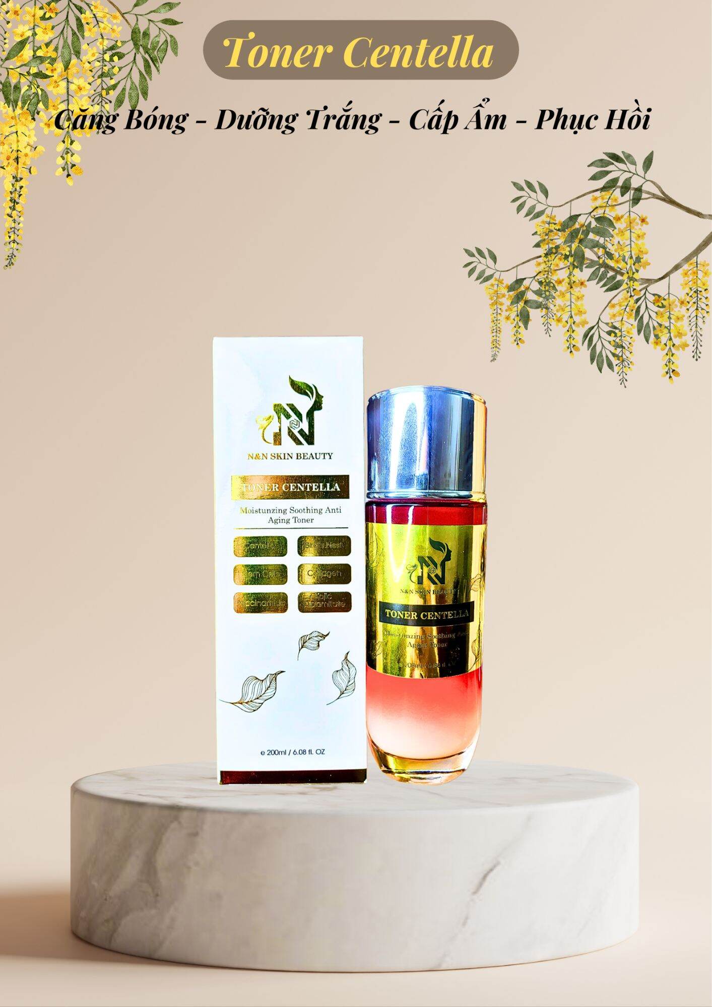 TONER CĂNG BÓNG DA SIÊU DƯỠNG