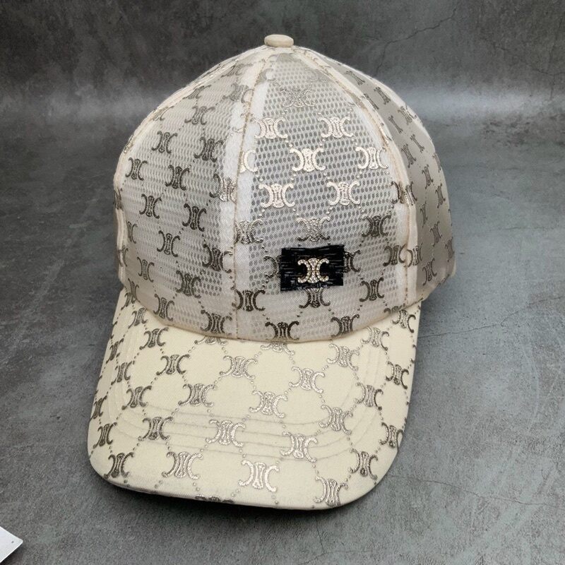 Nón Kết nam nữ/Mũ lưỡi trai GUCCI lụa phối lưới cực đẹp
