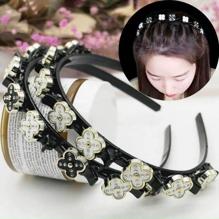 Bờm tóc có kẹp cho các chị đẹp.