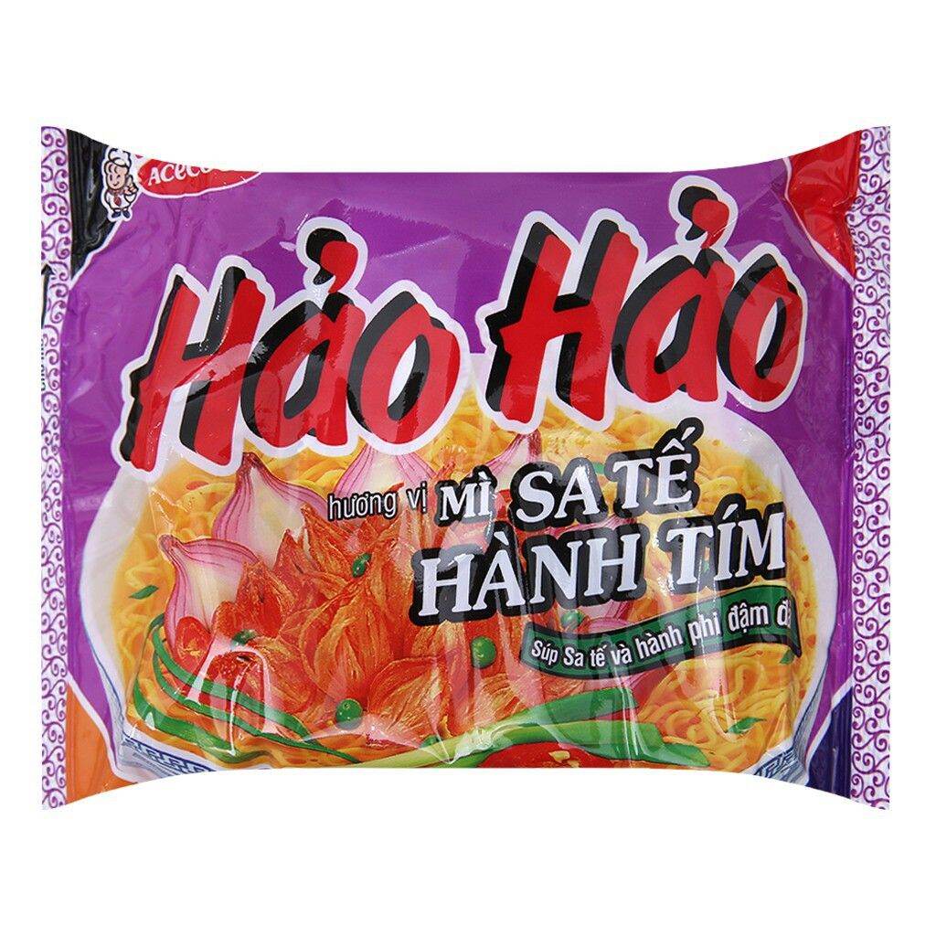 Mì Hảo Hảo Sa tế hành tím (Thùng 30 gói x 75gr)