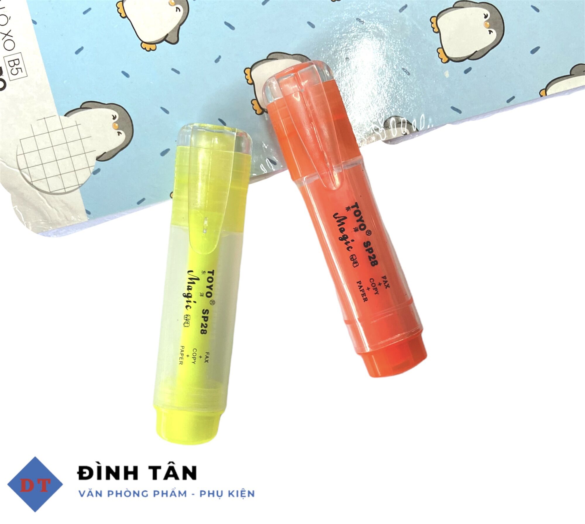 Bút Dạ Quang Highlighter Toyo SP28 Chính Hãng