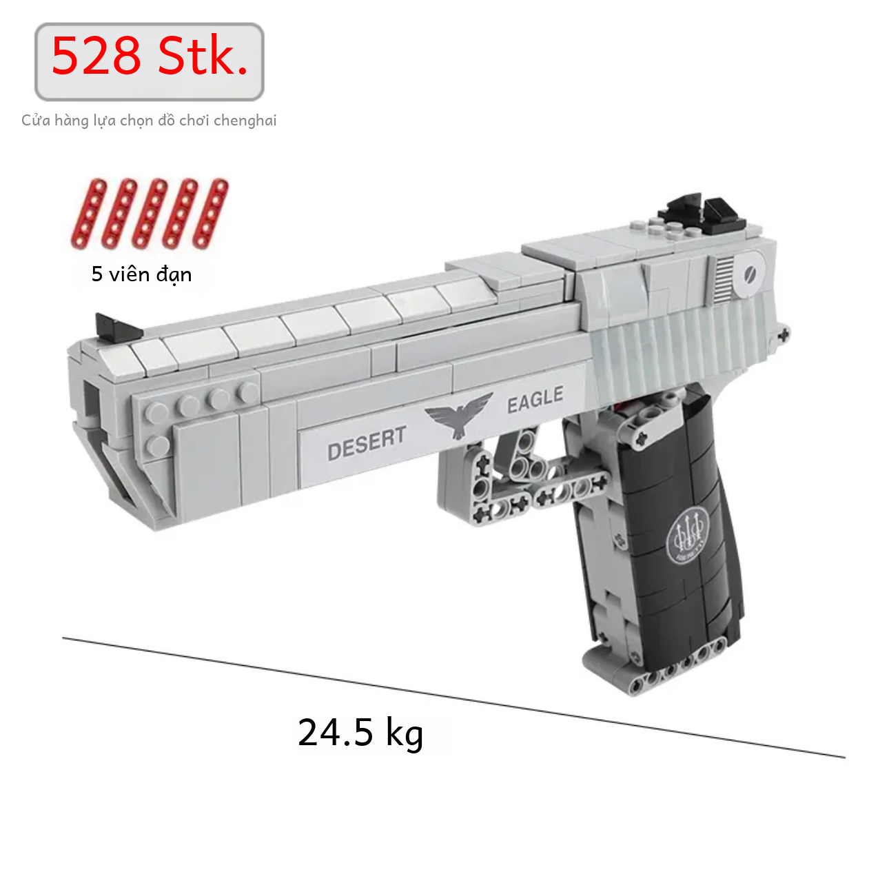 Quân Sự Súng Bắn Tỉa Khối Xây Dựng Bộ Ak47 Súng Trường Ww2 Mộc Quân Súng Series Nhựa Đồ Chơi Dành Ch