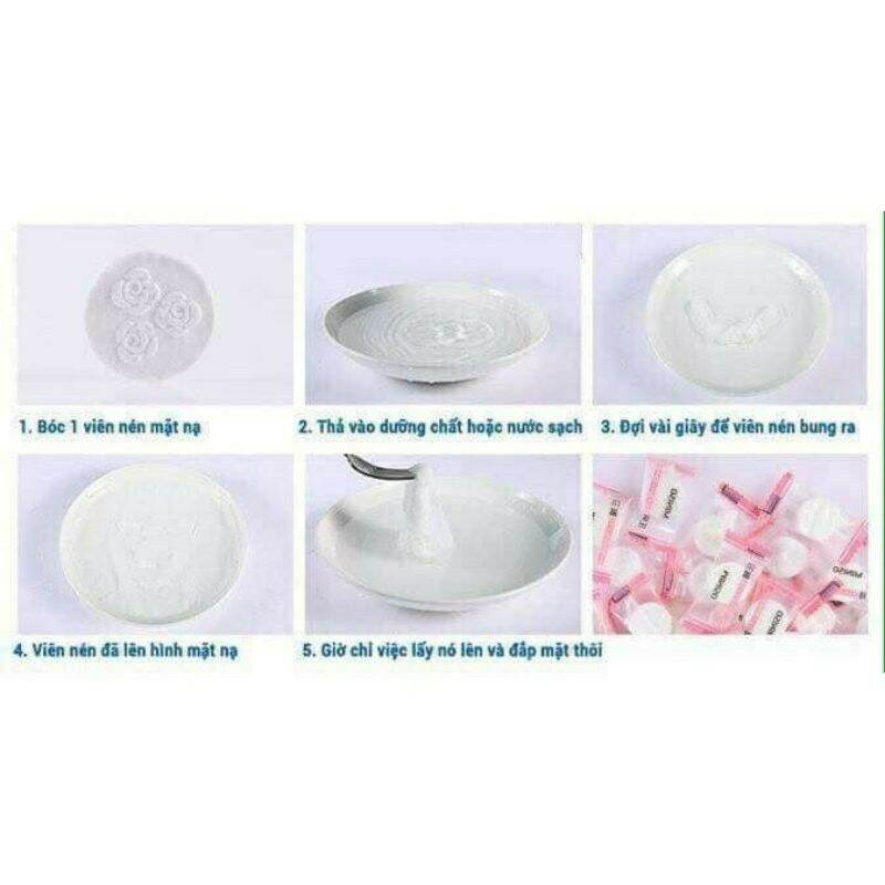 Mặt Nạ Giấy Nén Miniso (Lẻ 3 viên)
