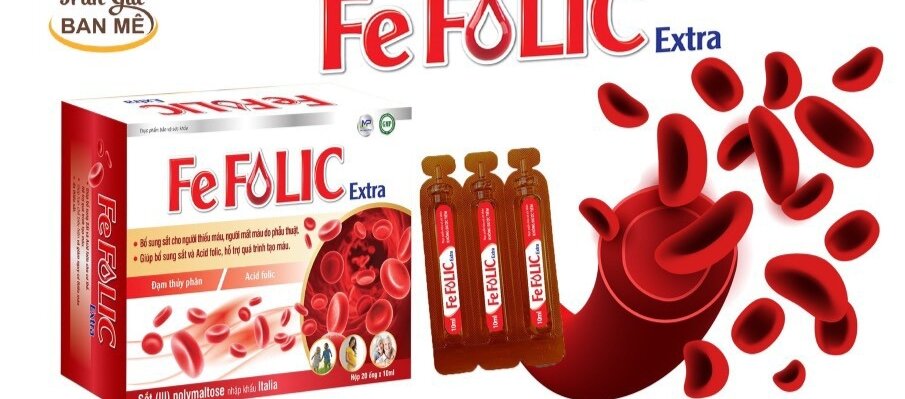 Fe-exta(bổ sung sắt và các vitamin thiết yếu)