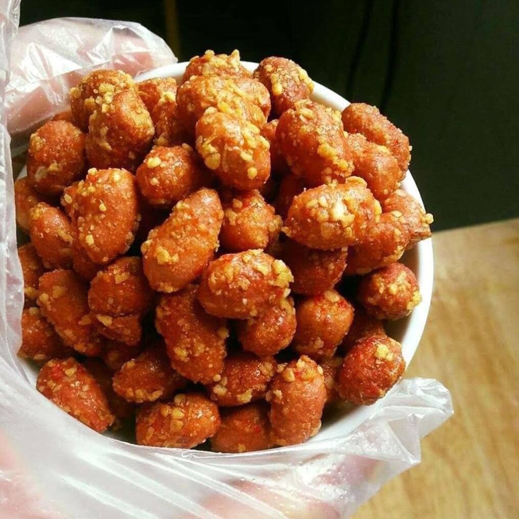 Đậu phộng rang tỏi ớt - thơm ngon giòn béo 500g