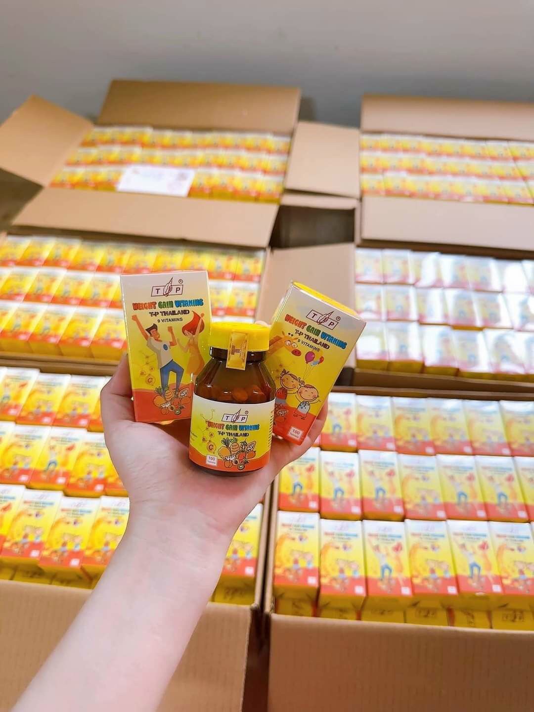 Vitamin Tăng Cân TP ThaiLand 100viên- chính hãng