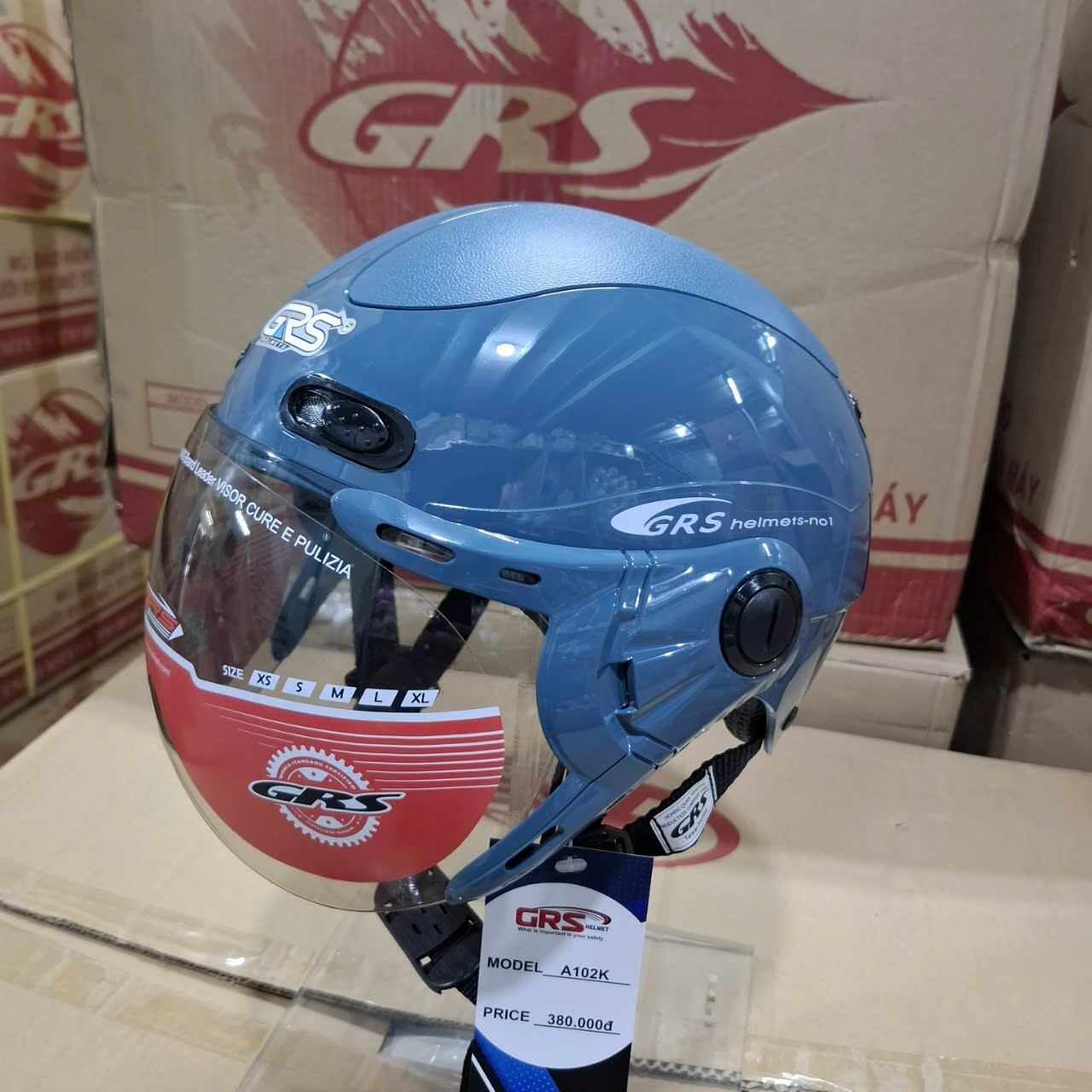nón bảo hiểm GRS 102K an toàn chăc chắn