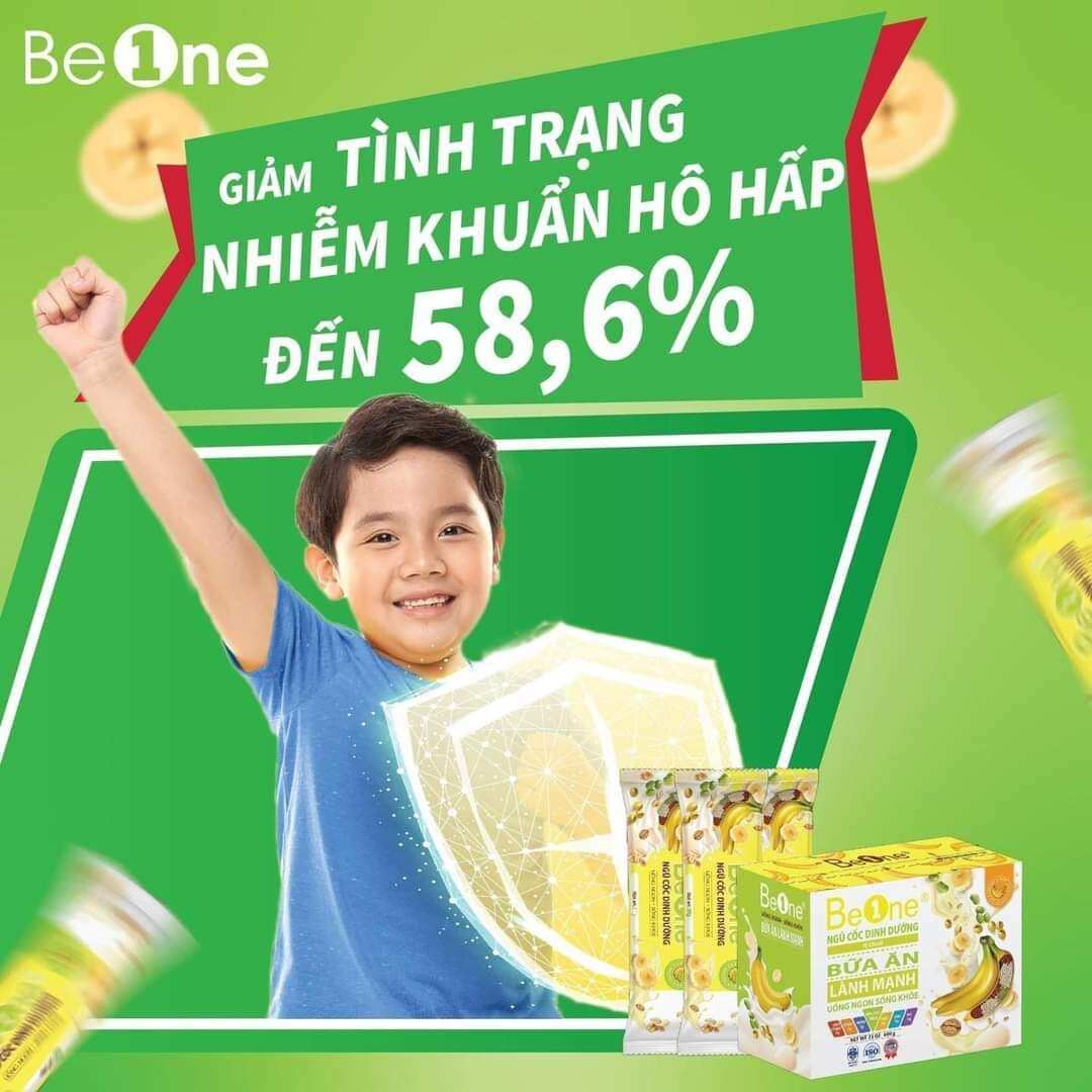 [ Ngũ cốc Beone chuối ]  hỗ trợ tăng cân biếng ăn 20 gói