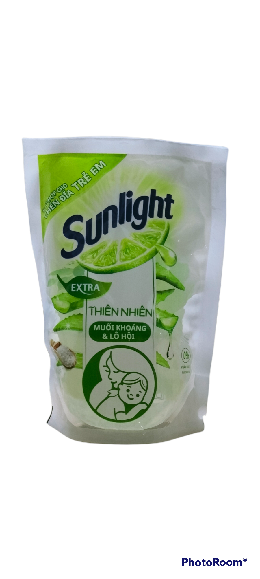 3 bịch nước rửa chén sunlight 550g-hàng tặng