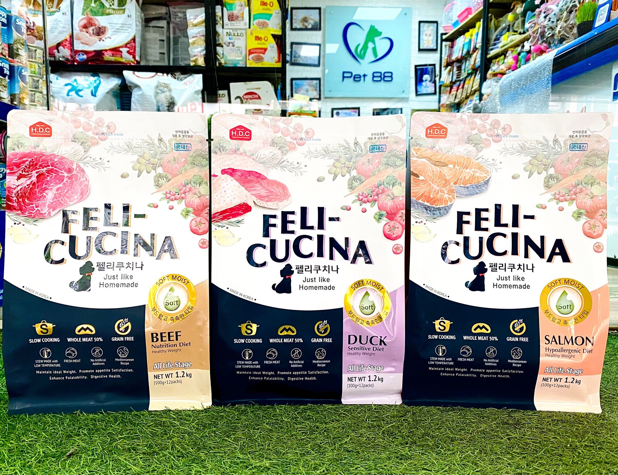 Hạt mềm Feli Cucina cho Chó mọi lứa tuổi - thức ăn cho chó