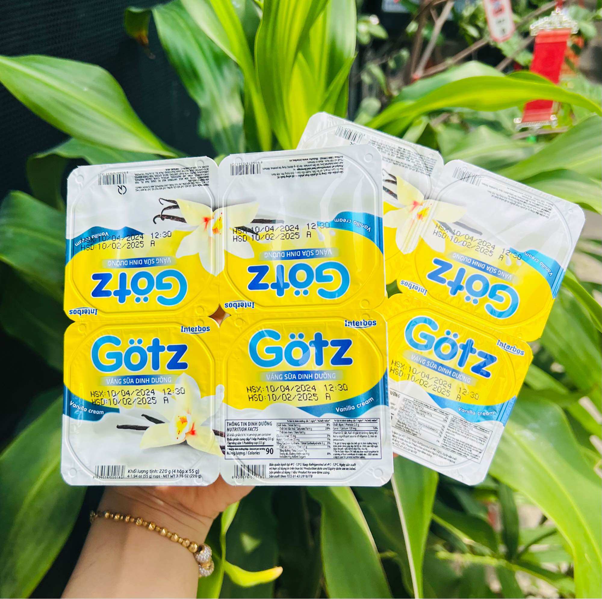 ⚡️Lốc 4 hộp váng sữa Gotz
