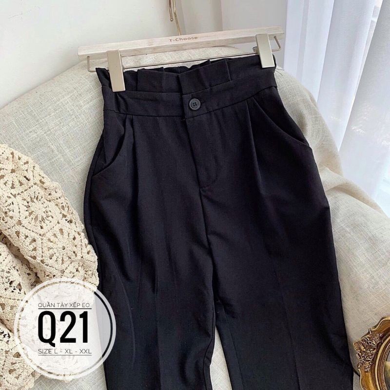 60-90kg Bigsize QUẦN TÂY XẾP EO Q21