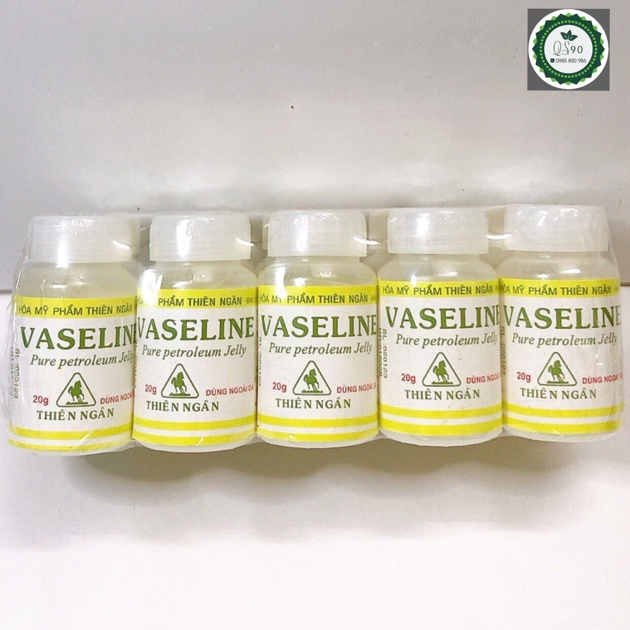 1 lốc 10 lọ 20g vaseline thiên ngân