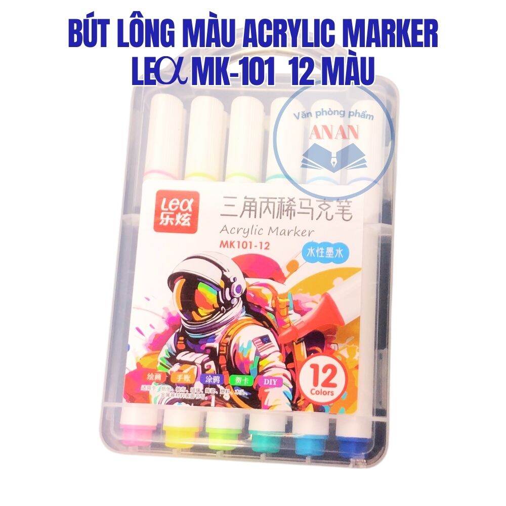 Bút lông màu Acrylic Marker giá rẻ đủ màu Lea/Chosch