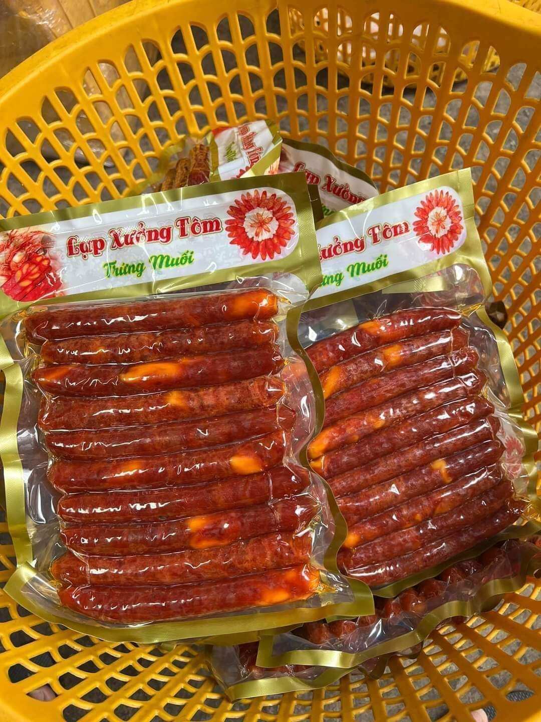 1kg lạp sưởn tôm trứng muối vị thơm ngon,đặc biệt - sỉ đồ ăn vặt