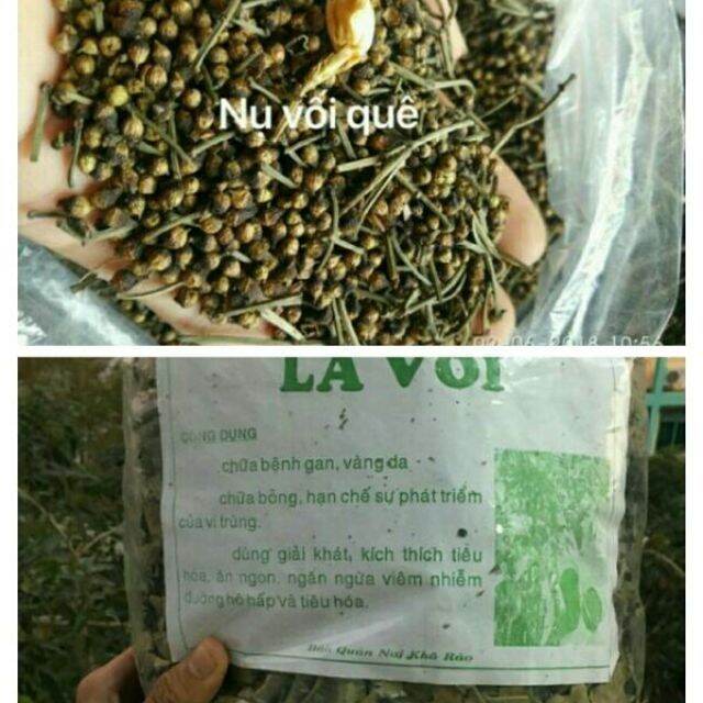 Combo 1kg nụ vối + 1kg lá vối