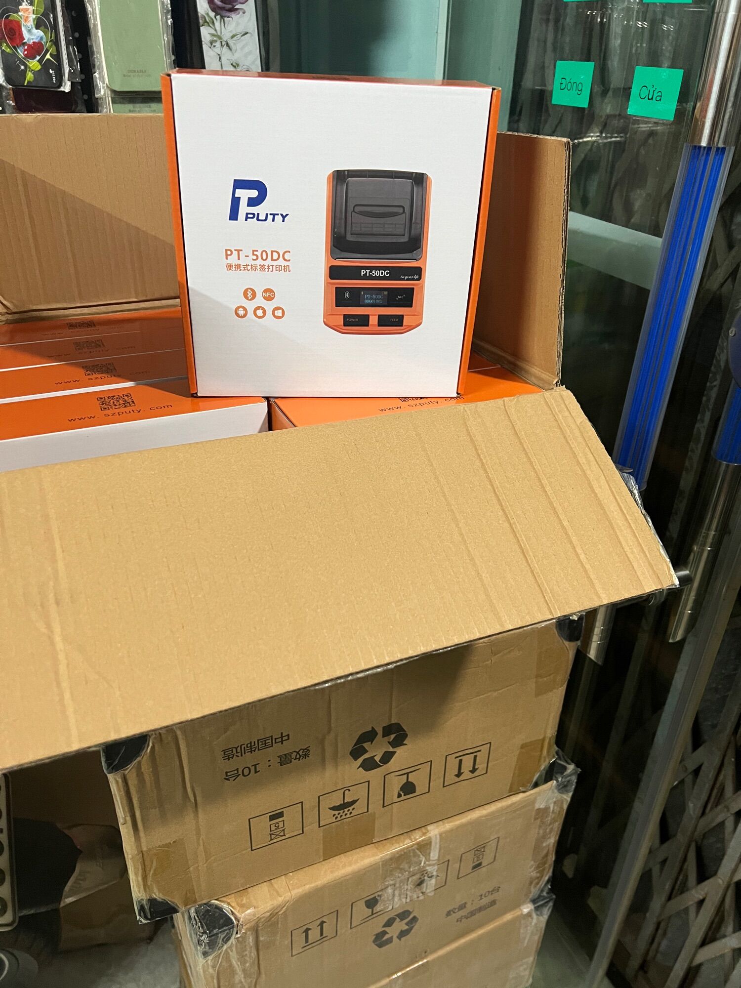 Máy In nhiệt Blutooth/NFC PT-50DC