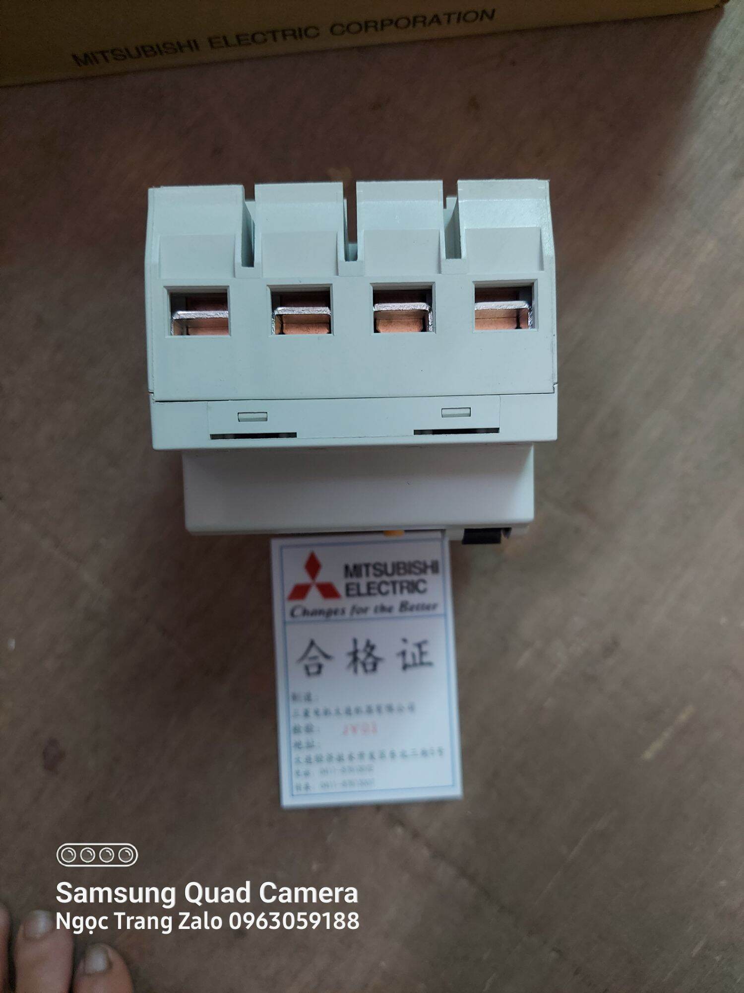 Aptomat Choomg Giật Mitsubishi 3Pha C40A