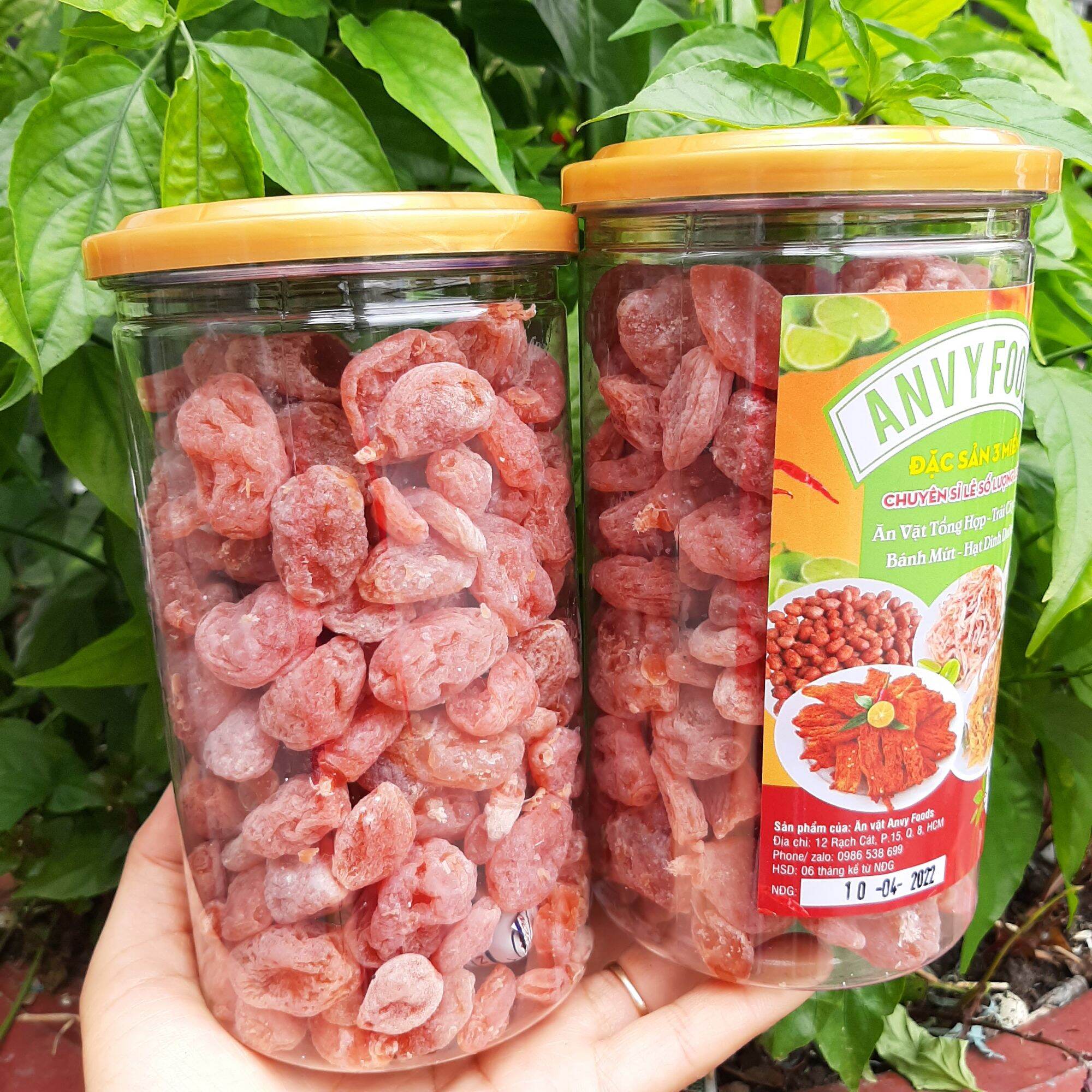 500gr Xí muội hồng phấn chua ngọt [ Đào hồng ] [Ô mai Đào]