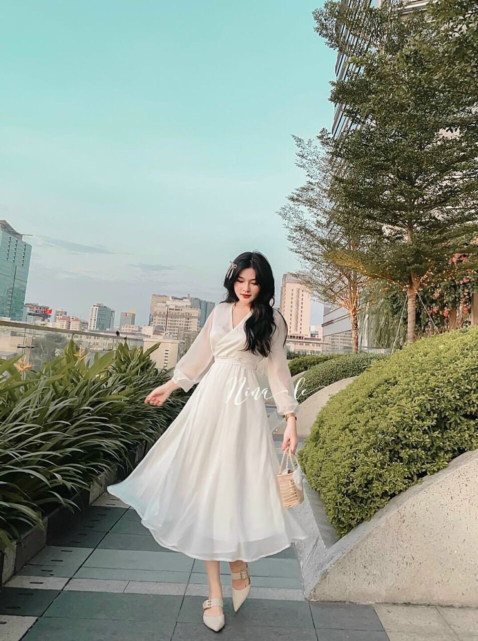 ] đầm von dáng dài bigsize 60-90kg