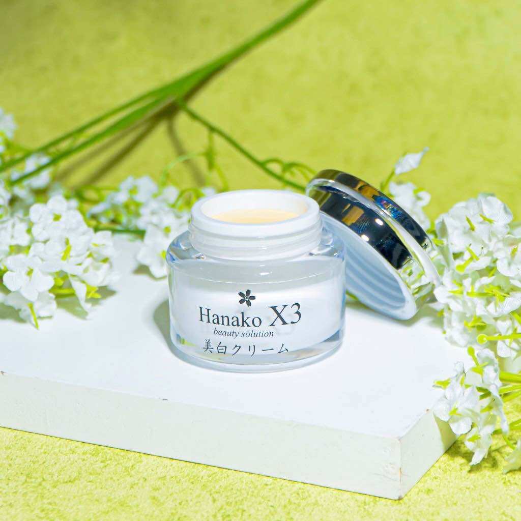 Kem Face Dưỡng Trắng Da Nhật Bản Hanako X3