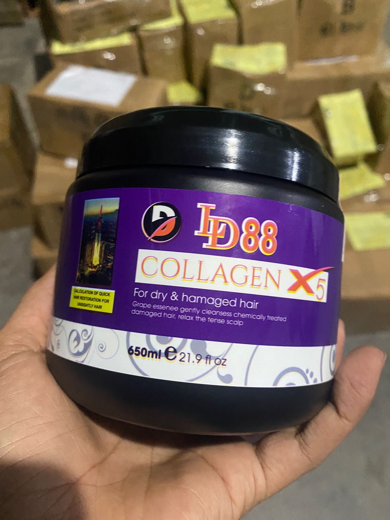 Hấp Collagen hương nước hoa LD88 hủ 650ml