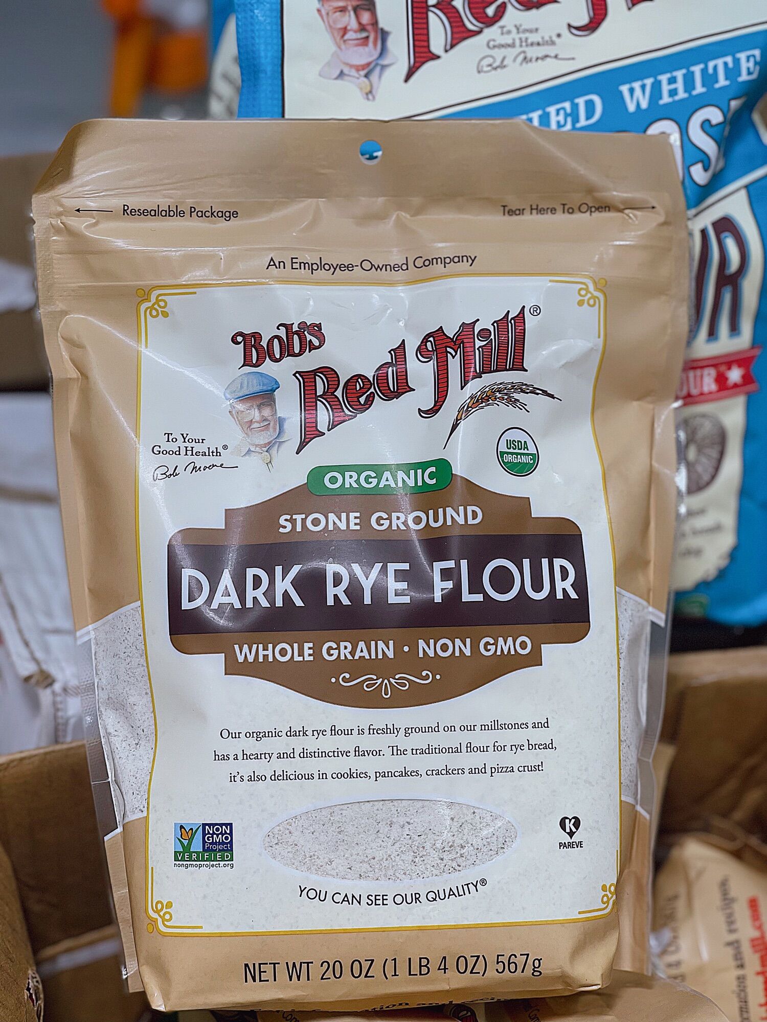 Bột bánh mì lúa mạch đen red mill