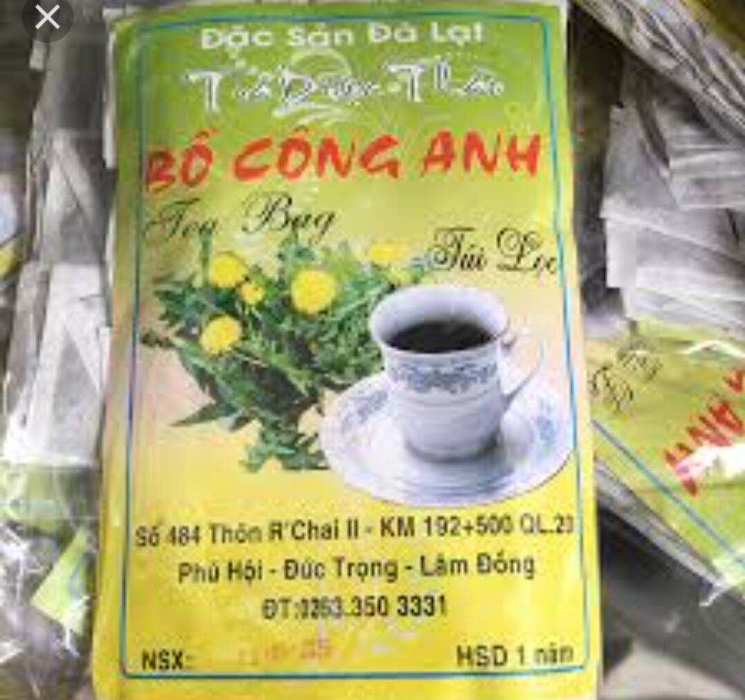 Trà bồ công anh, trà túi lọc bồ công anh