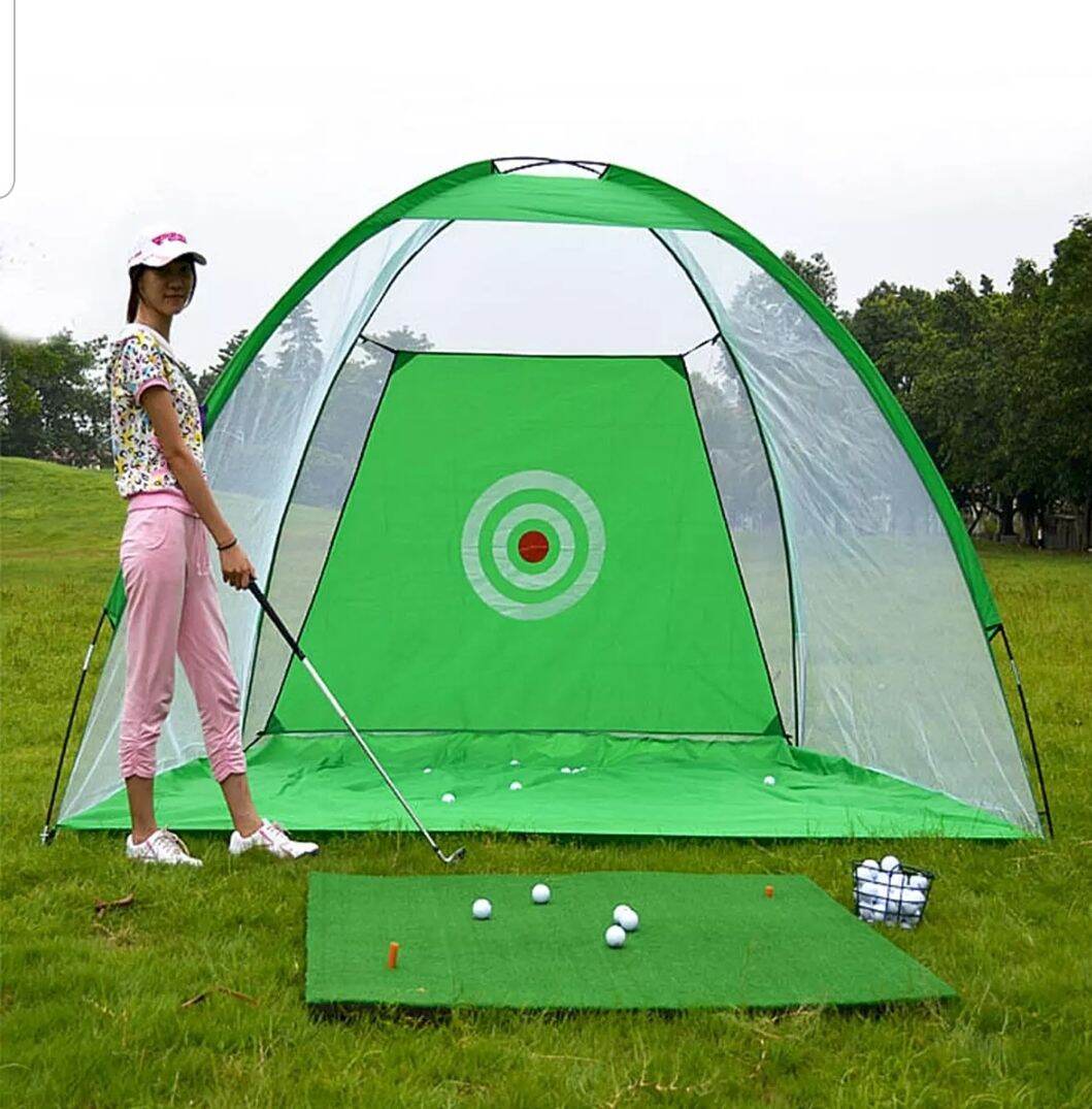 Lồng Tập Golf 140cm×200cm Mầu Xanh