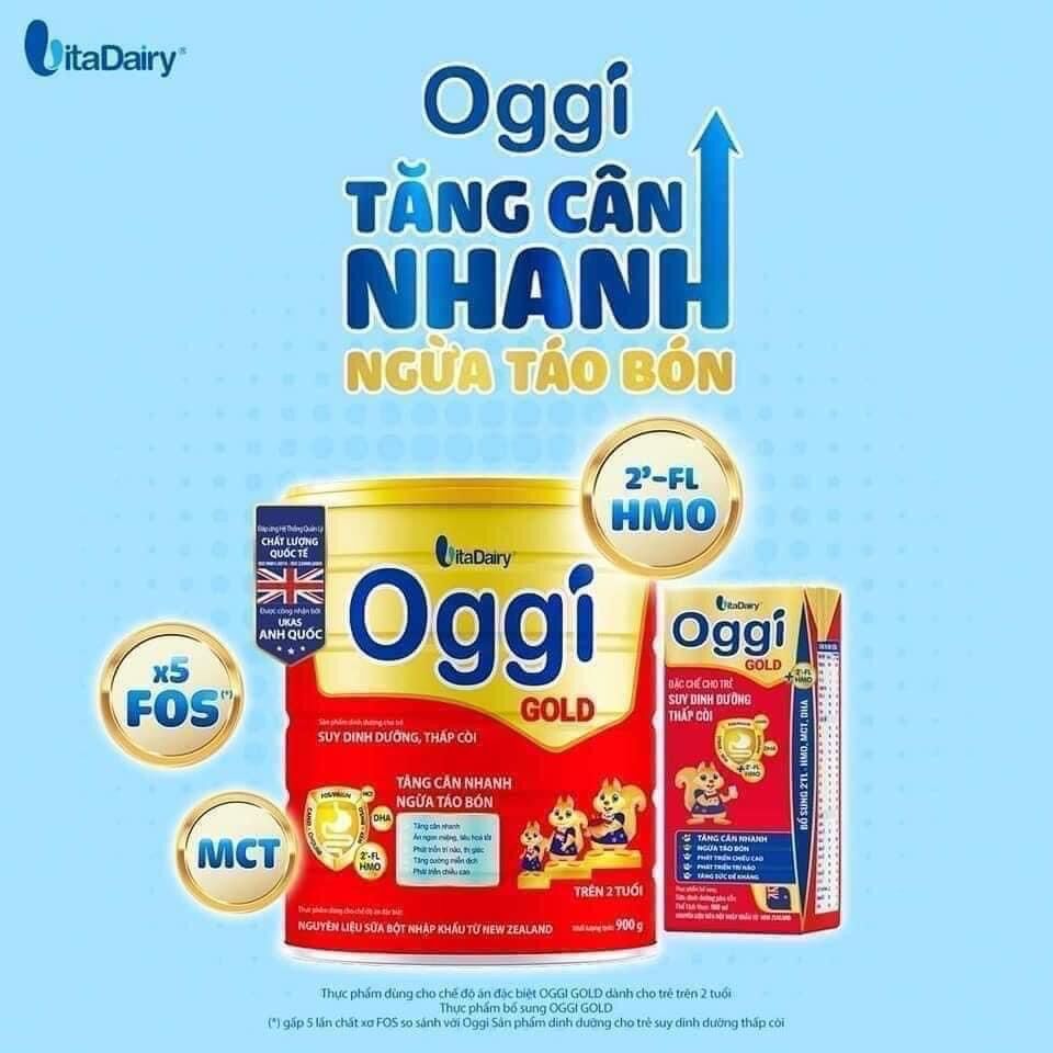 Sữa bột oggi (900g).Date 2025