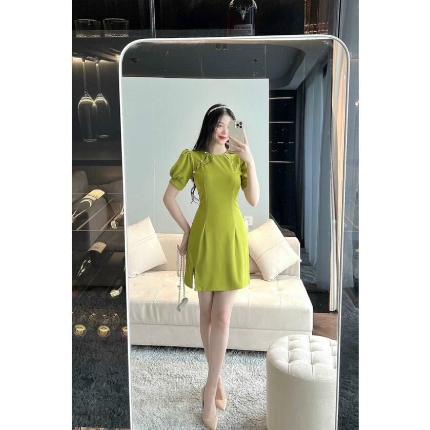 Sườn xám cách điệu đơn giản