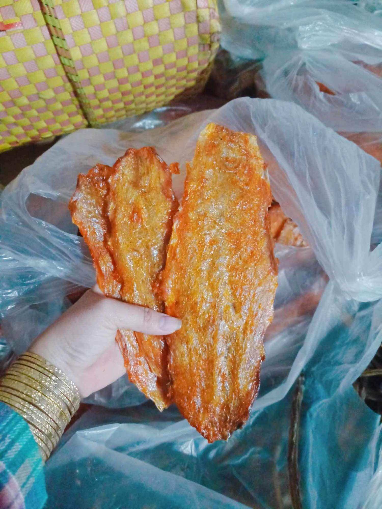 Khô cá mối xốp loại 1 vừa ăn không cay 500g