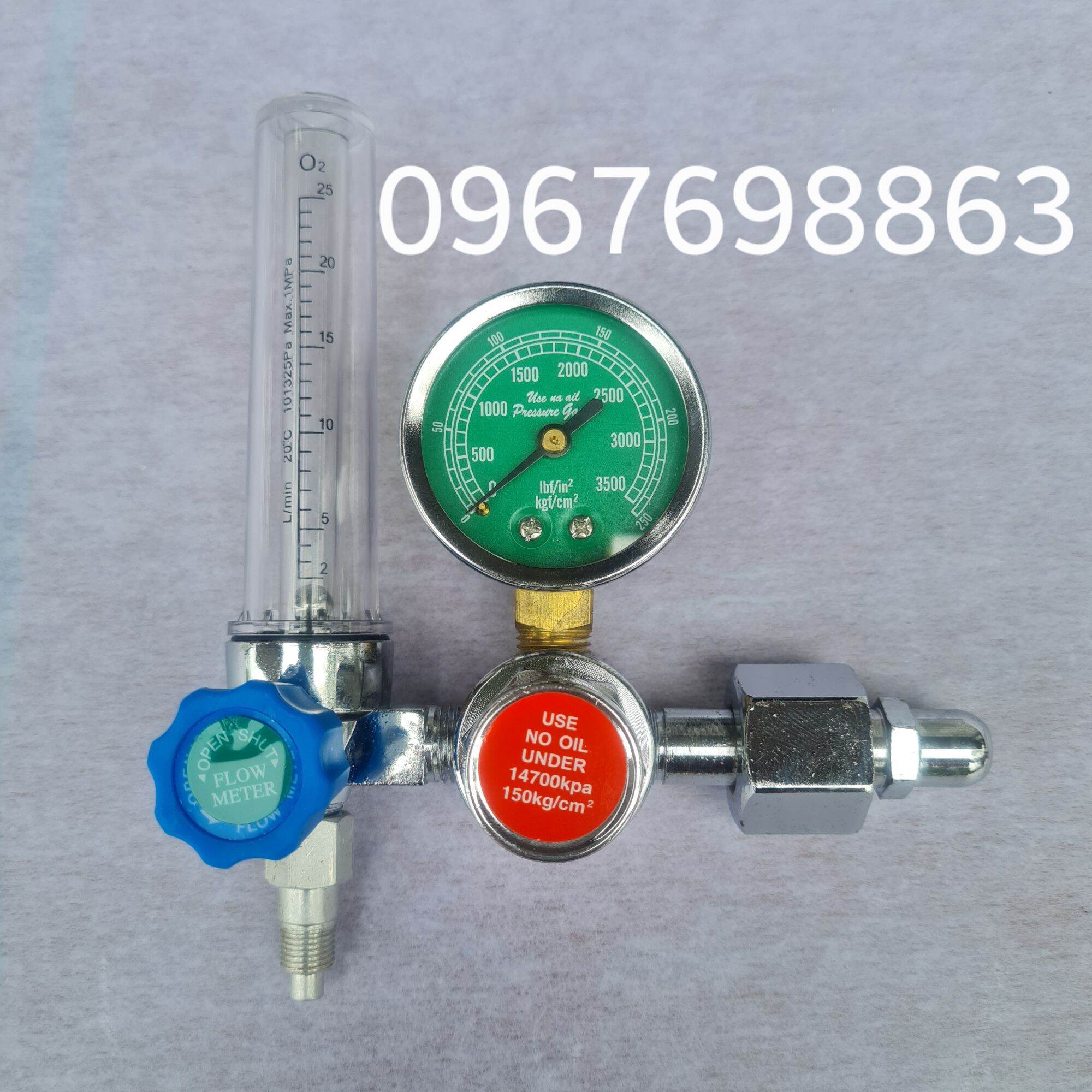 Đồng Hồ Argon_Bộ Van Điều Áp Bình Khí Argon