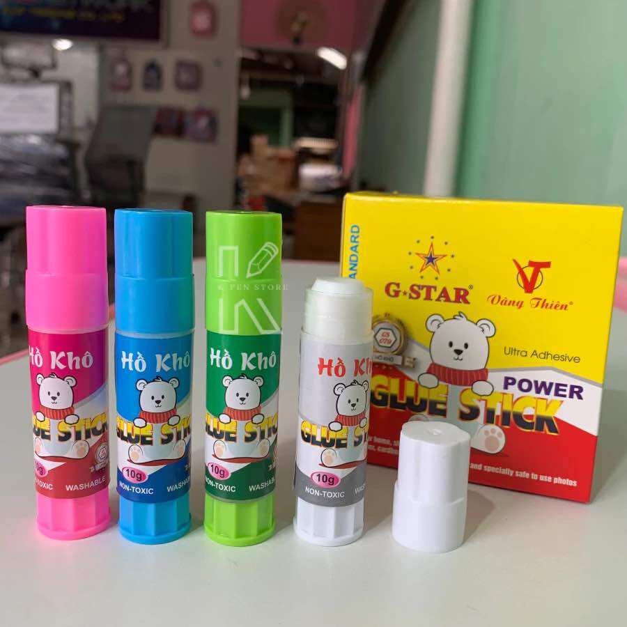 🪭🪭 Set 3 Chai Hồ Khô/ Keo Dán Khô/ Hồ Dán Giấy/ Hồ Dán Thủ Công, Chất Lượng Tốt, Bám Dính