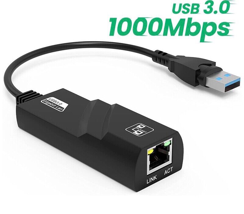 Dây chuyển đổi cổng USB 3.0 sang cổng mạng lan rj45 cam kết hàng đúng mô tả chất lượng đảm bảo an toàn đến sức khỏe người sử dụng đa dạng mẫu mã màu sắc kích thước