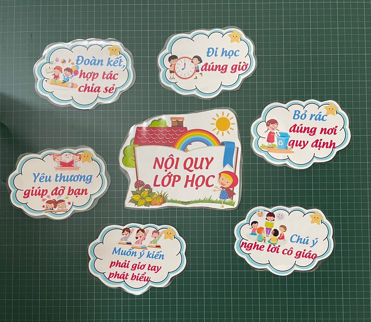 Nội quy lớp học trang trí lớp