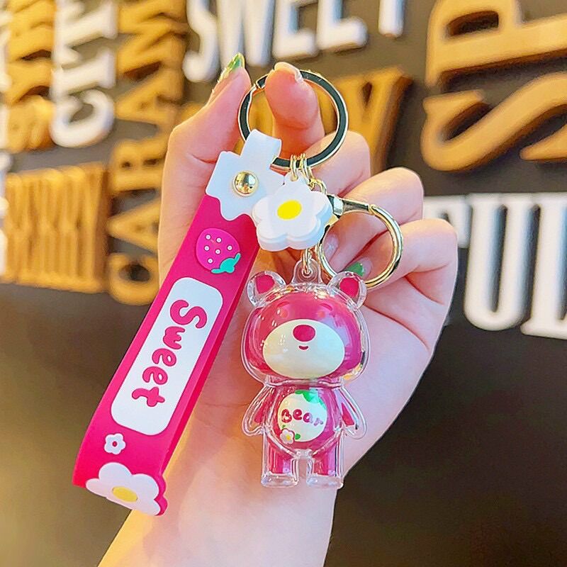 MÓC KHÓA GẤU DÂU LOTSO