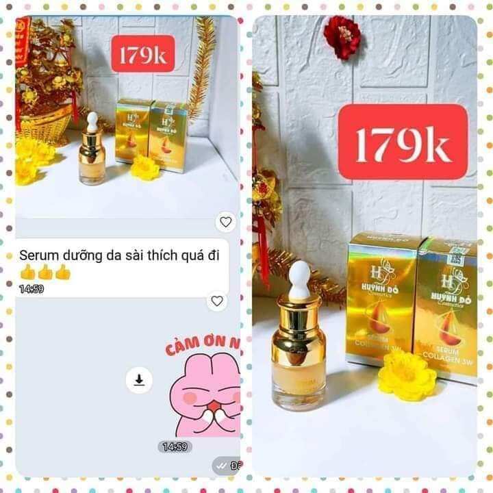 serum collagen 3W Huỳnh Đỗ