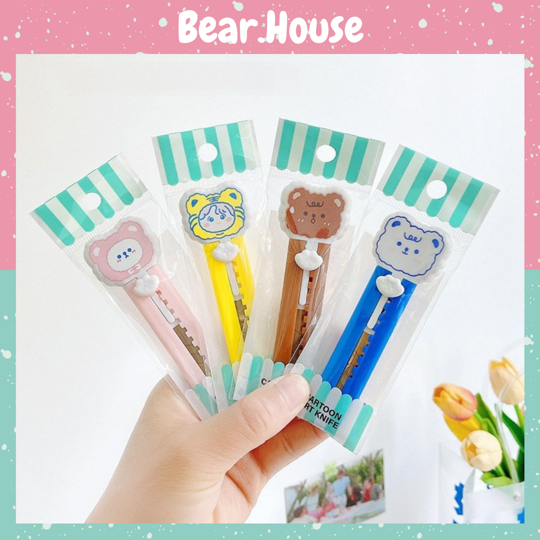 Dao rọc giấy mini gấu xinh xắn Bear.House