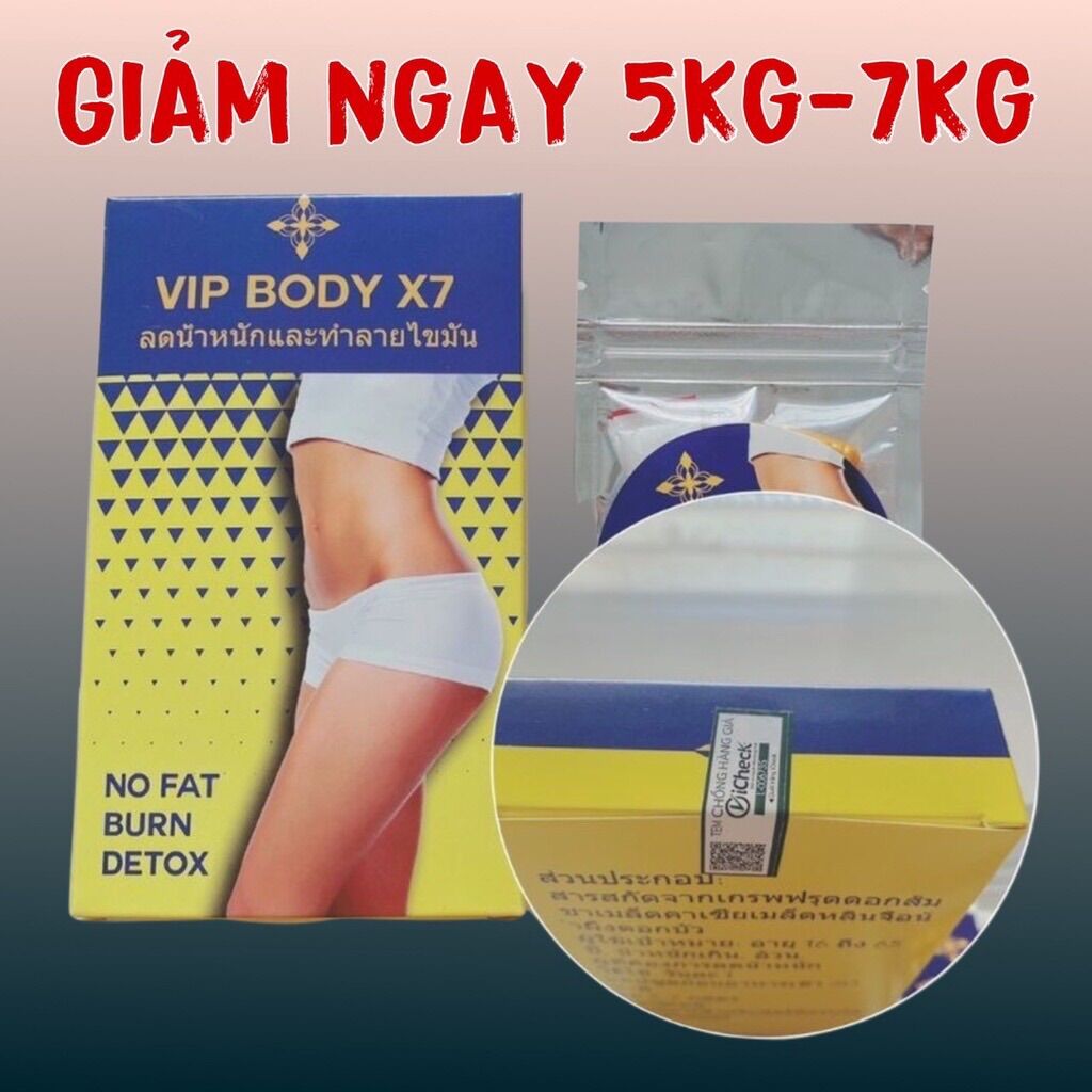 Giảm cân body x7 hỗ trợ giảm béo siêu tốc