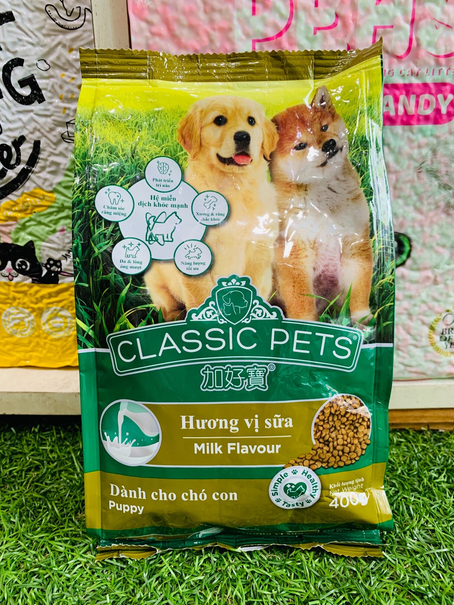 Thức ăn hạt cho chó con Classic Pet Puppy 10kg